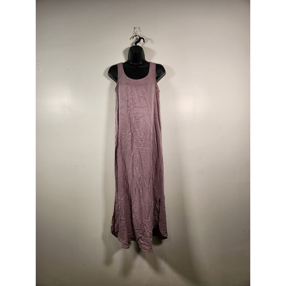 HAVEN WELL WITHIN Sleeveless Dress Womens XS Dusty Pink Satiny Lightweight NEW